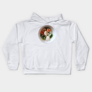 Bowl of fruit Kids Hoodie